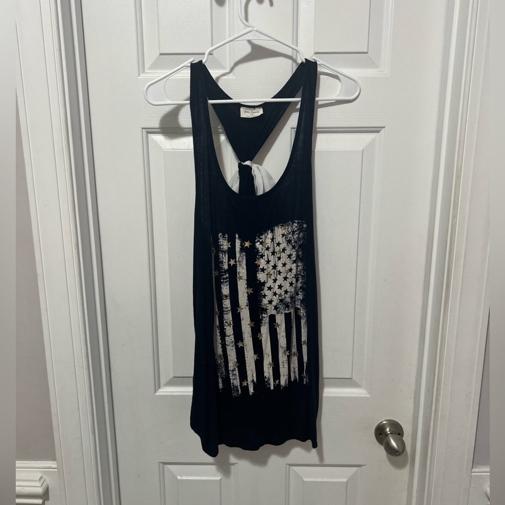 American Flag Tank Top